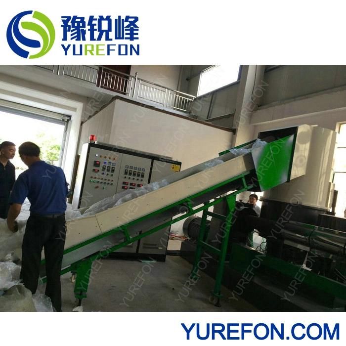 Plastic PP/PE/LDPE/HDPE Film Woven Bags Pelletizing Extrusion Machine