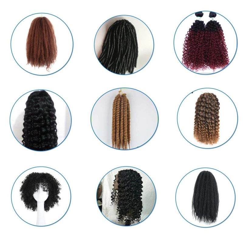 Synthetic Hair/Human Hair/Wig Filament/Fiber/Bristle Extrusion Making Machine Line