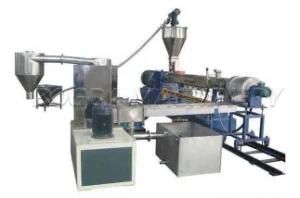 PP PE Pet Water Cooling Strands Pelletizing Granules Plastic Extruder Production Line