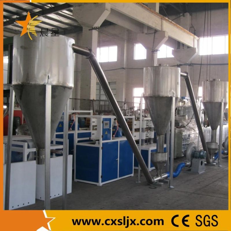 PVC Single Screw Extruder Kneader/ Plastic Granulator /Hot Cutting Pelletizing Machine