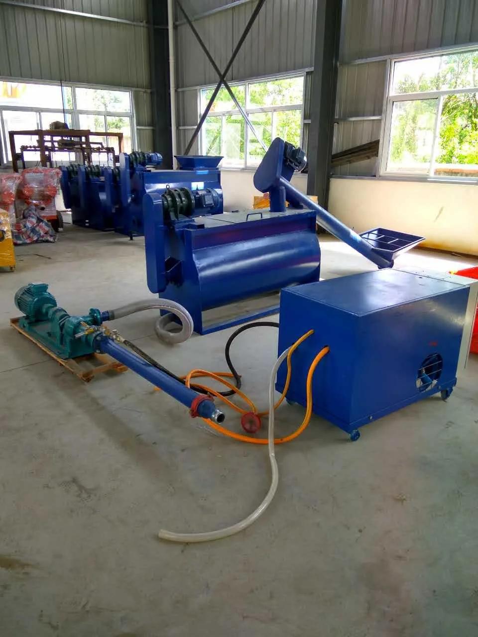 Construction Cellular Lightweight Mixing Concrete Block Brick Making Machinery Foam Cement Foaming Generator Machine