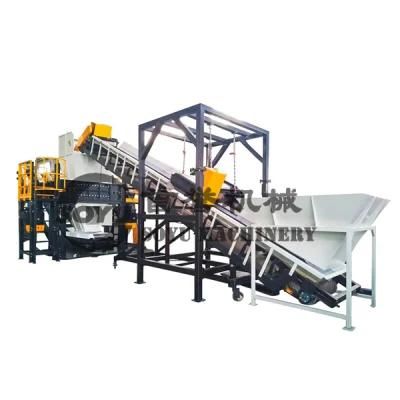 Plastic Shredder Double Shaft Shredder Machine Chamber Box Shredder