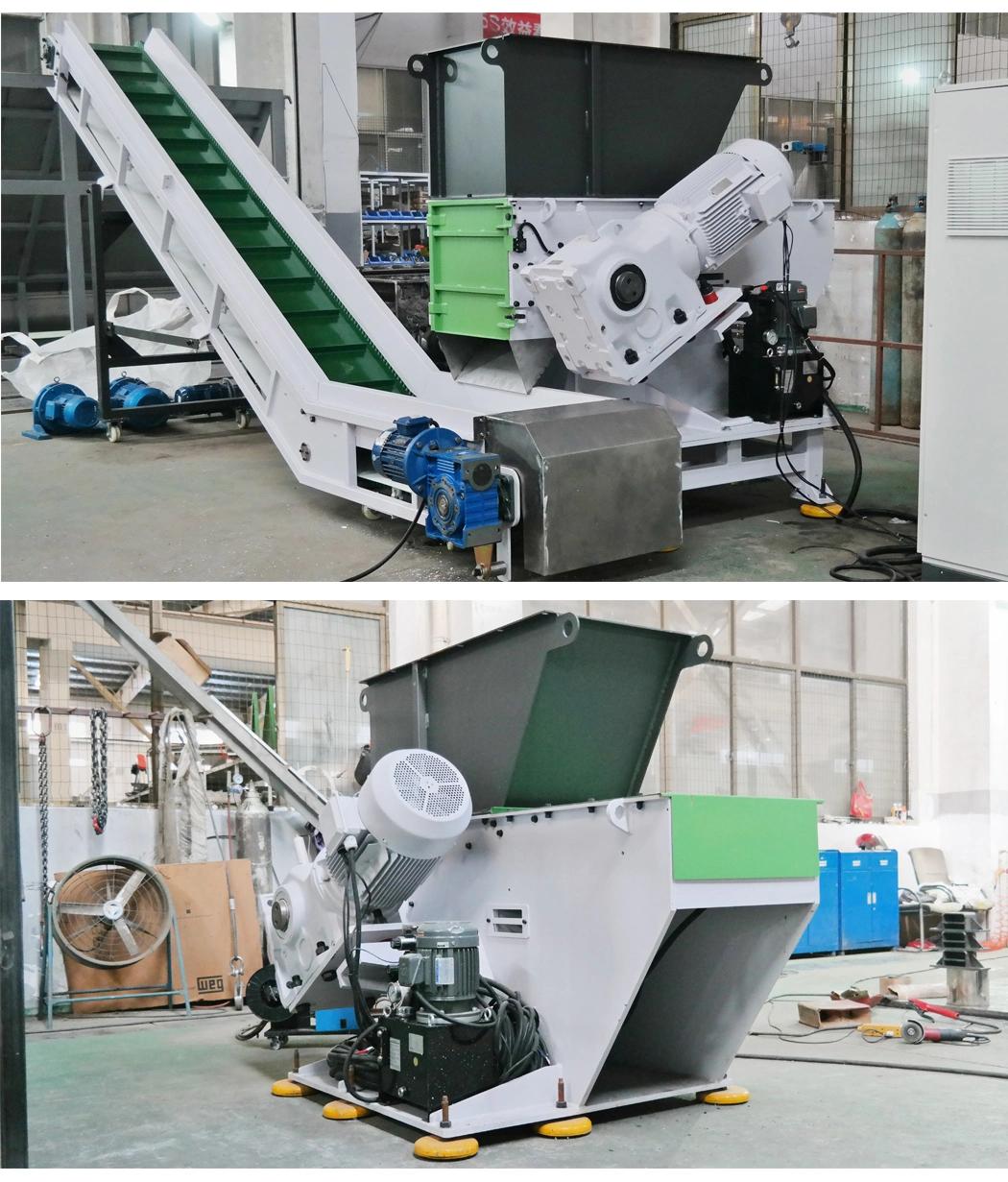 Aceretech Single Shaft Shredder for Plastic HDPE Big Pipe