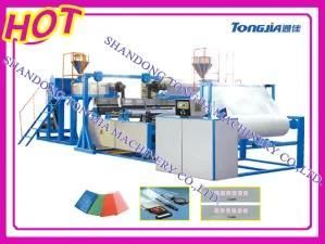 PE Air Bubble Extrusion Machine with Aluminum Film Laminating