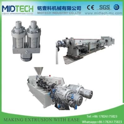 CPVC UPVC PVC Electricity Conduit Dual Pipe Making Machine Extrusion Line