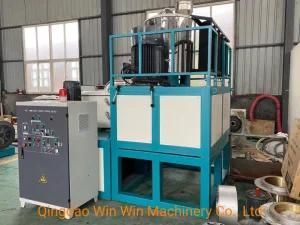 WPC Powder Dry Blender Masterbatch Mixer Cycle Operating