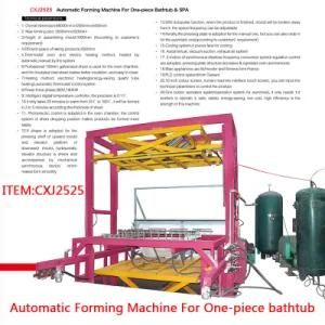 Automic One Piece Bathtub Forming Machine