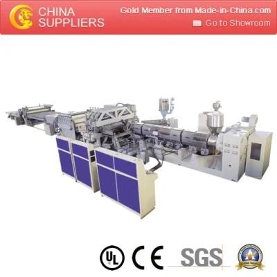 PC, PP, PE Hollow Profile Board Production Line