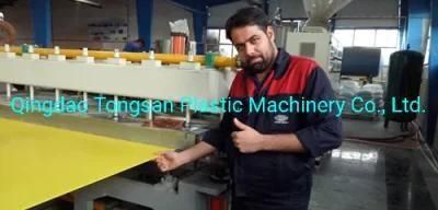 1250-2450mm PP Hollow Sheet Corrugated Packing Plastic Box Making Machine