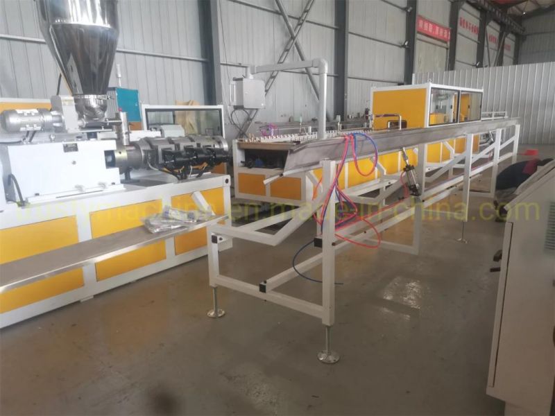 63mm-200mm Width PVC Pipe Making Machine Production Line