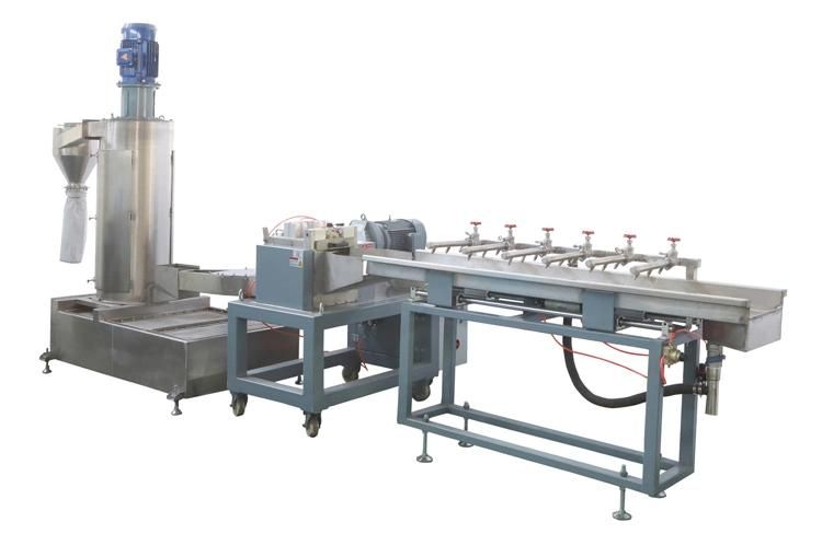 Nanjing Twin Screw Extruder Machine Plastic Waste Granule Making Machine