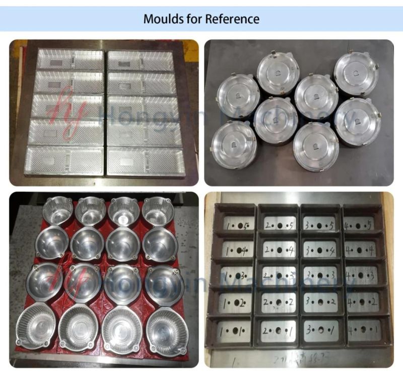 High Availability Servo-Driven in-Mould Cutting Plastic Bento Box Forming Machine