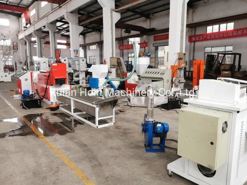 Water-Cooling Plastic Granulating Machine Slz-120 Plastic Recycling Machine