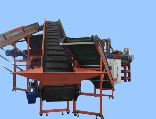 Pet Double Shaft Shredder Production Line