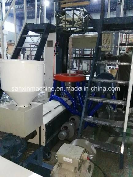 Mini PE Blown Film Plastic Extruder Machine