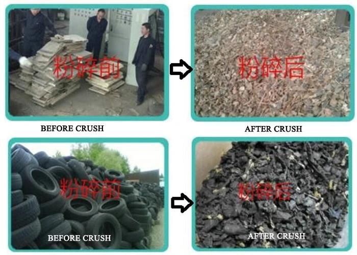 Commercial Use Plastic/Wood/Solid Waste/Tire/Waste Fabric/Mattress/Municipal Waste Shredder