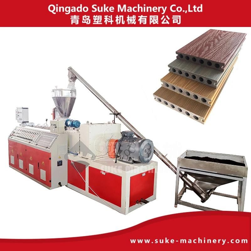 WPC Deck Production Line WPC Wood Plastic Product