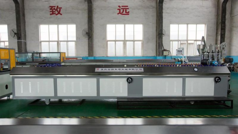 Decoration Outdoor WPC Floor Making Machine 3D Deep Embossed WPC Composite Decking Making Machine