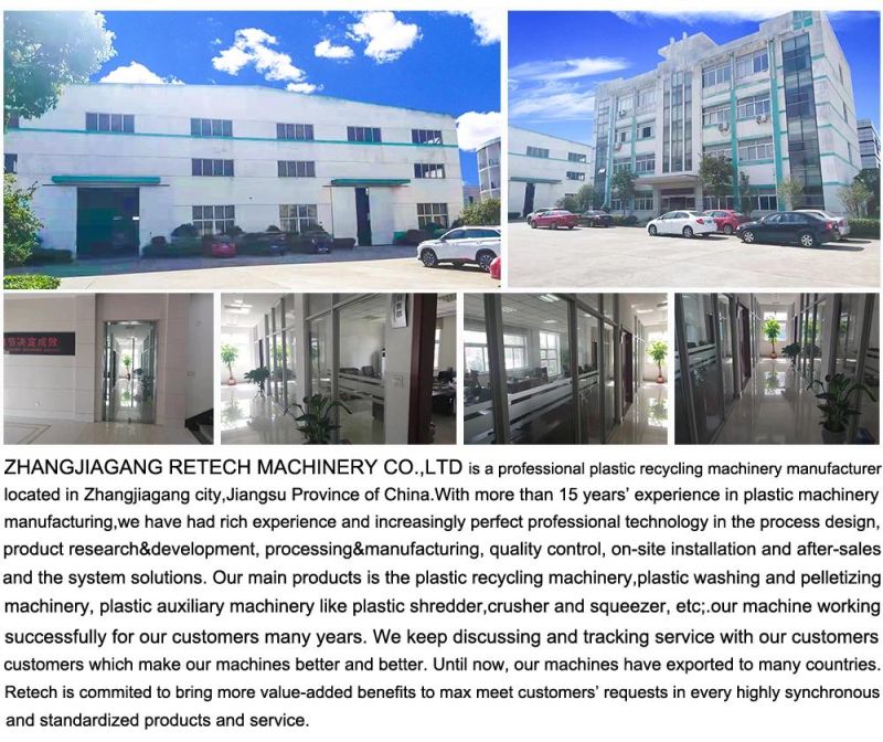 Plastic Washing Plant PP PE Film and Shopping Bag Recycling Machine