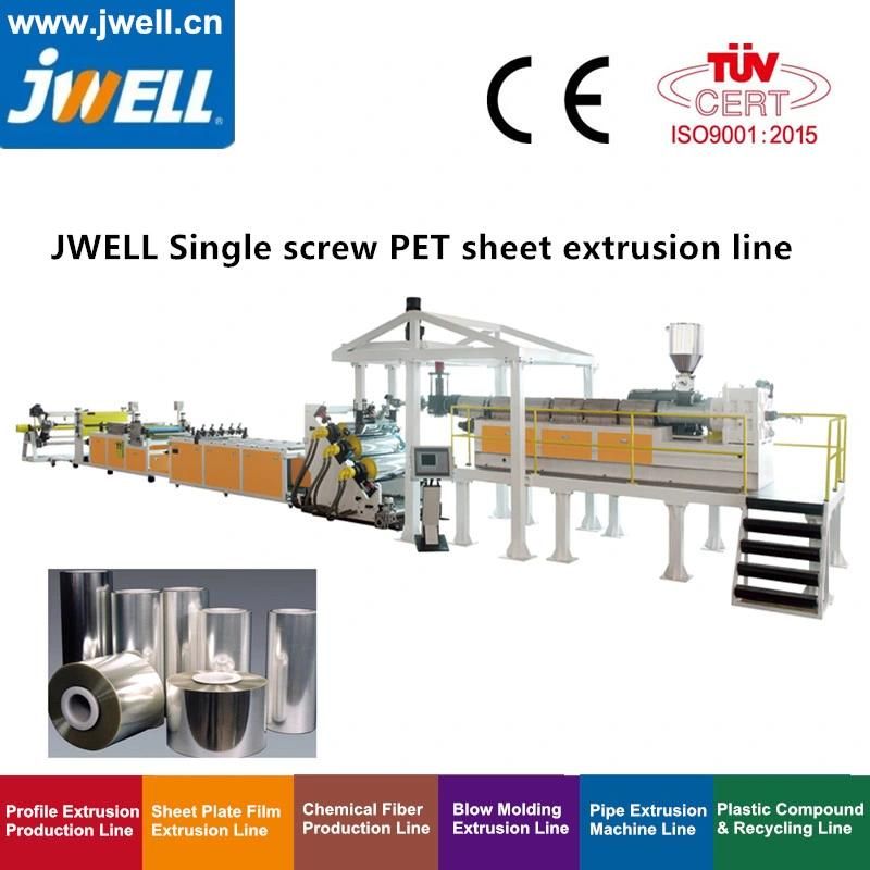 Twin Screw Dryer Free Vented Pet Sheet Extrusion Line