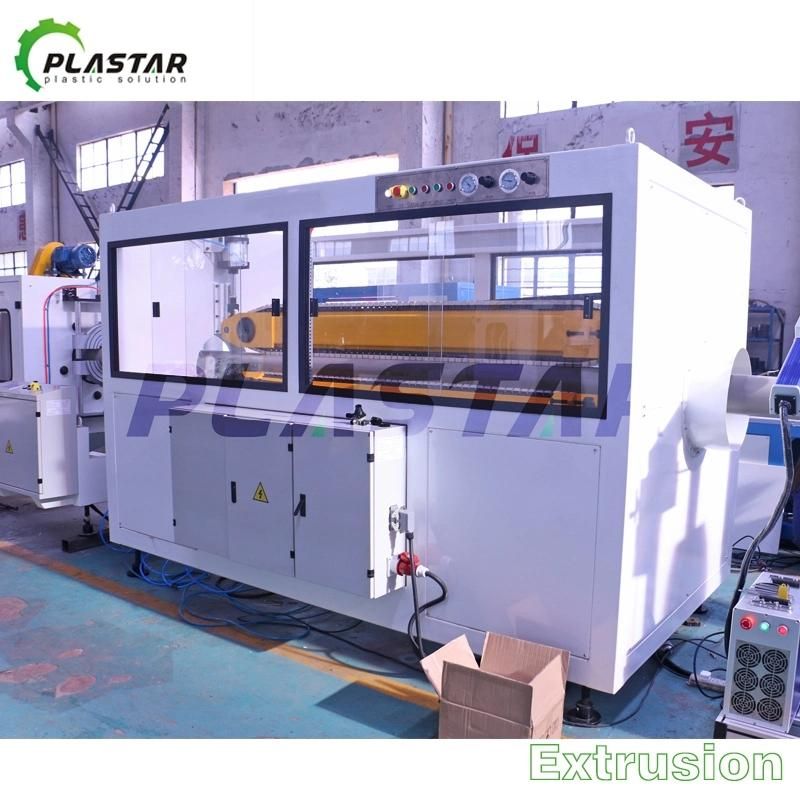 Plastic HDPE PPR PP UPVC CPVC PVC Water Pipe Drainage Supply Electric Conduit Pipe Extrusion Production Line Corrugated Extruder Pipe Making Machine