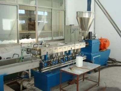 PA66 Nylon Polyamide Granules Twin Screw Granulating Machine