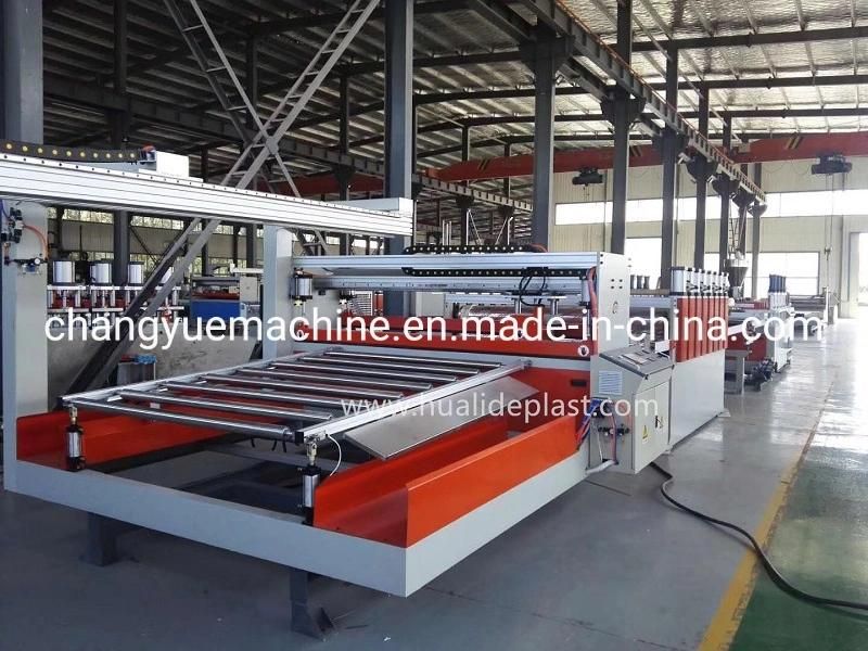 Flexible Operation Plastic Wood Board Making Machine