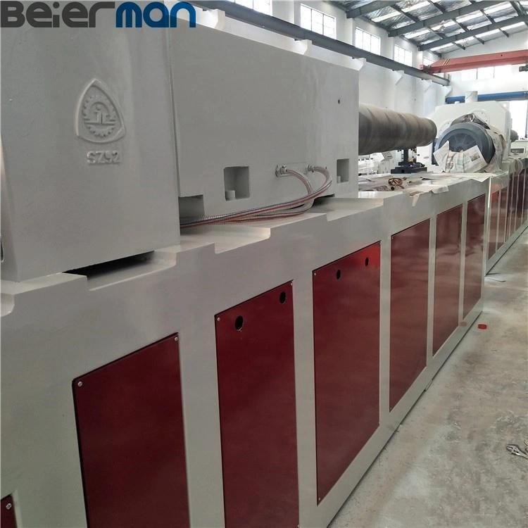 Ce 315-630mm Big Plastic PVC UPVC CPVC Conduit Industrial Usage Drainage Water Pipe Sjsz92/188 Double Screw Extruder/Extrusion/Extruding/Making/Production Line