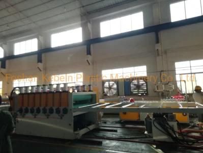 PVC WPC Wood Plastic Composite Profile Extrusion Line Making Machine