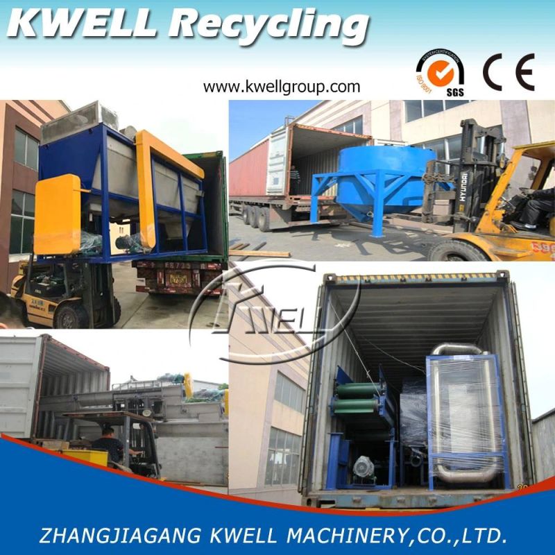 Pet Waste Plastic Water Bottle Recycling Washing Drying Machine Plant Line for Polyester Fiber