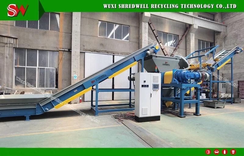 Factory Directly Waste Pet Bottle PE PP Film PE PP Bottle HDPE Plastic Recycling Shredder