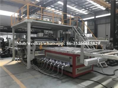 Spc Lvt Floor Plastic Sheet Machine Extrusion Production Line