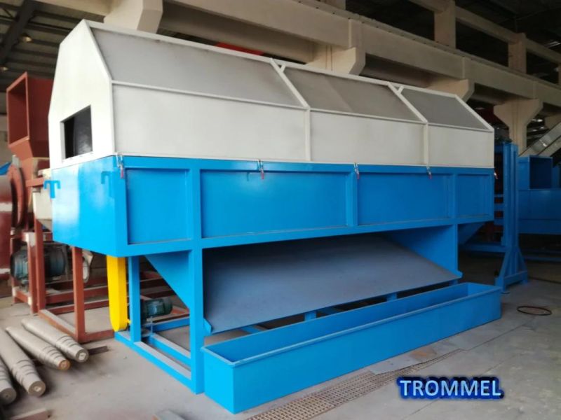 Complete Pet Recycling Line Include Grinding Washing Drying and Re-Granulation