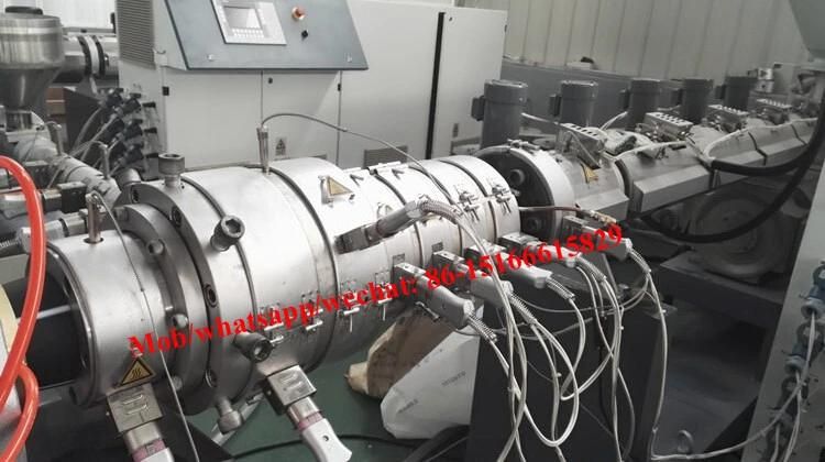 Plastic Pipe Production Line/ PE Pipe Making Extruding Machine