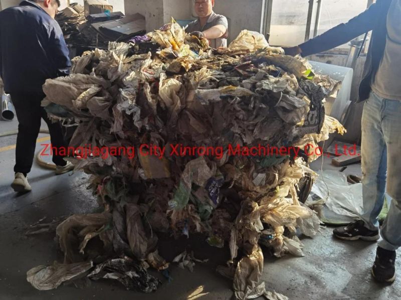 Baled Waste Plastic Bags Shredder (XRYS1000)