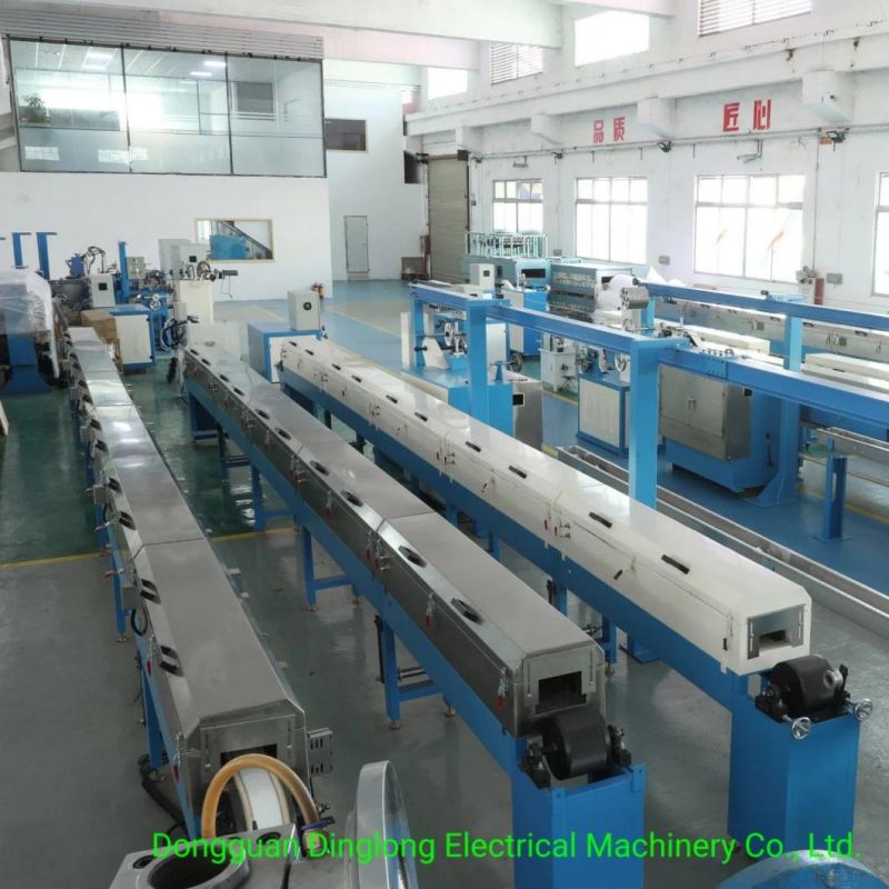 Horizontal Silicone Hose Plastic Extruder Machine