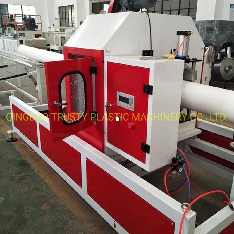 Rigid PVC Gas Water Supply Making Twin Conical Screw Extruder Extrusion Production Machine