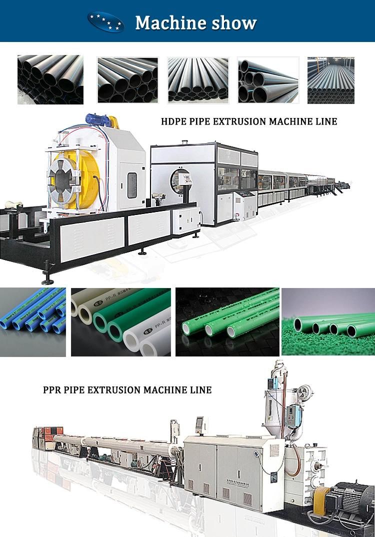 PE Pipe Extrusion Machine with Ce/ISO Certification