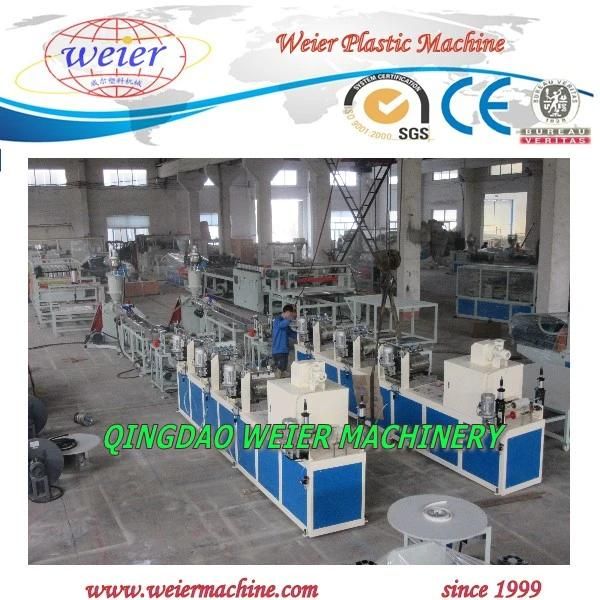 Plastic PVC Edge Band Machine with Online Printing Machine Furniture Edge Band Extruder