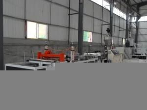 PVC Corrugated Roof Tile Making Machine/ Glazed Tile Extrusion Line