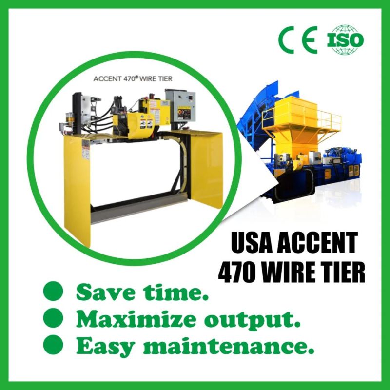 Fully Automatic Two RAM Baler for Waste Plastic Metal Scrap