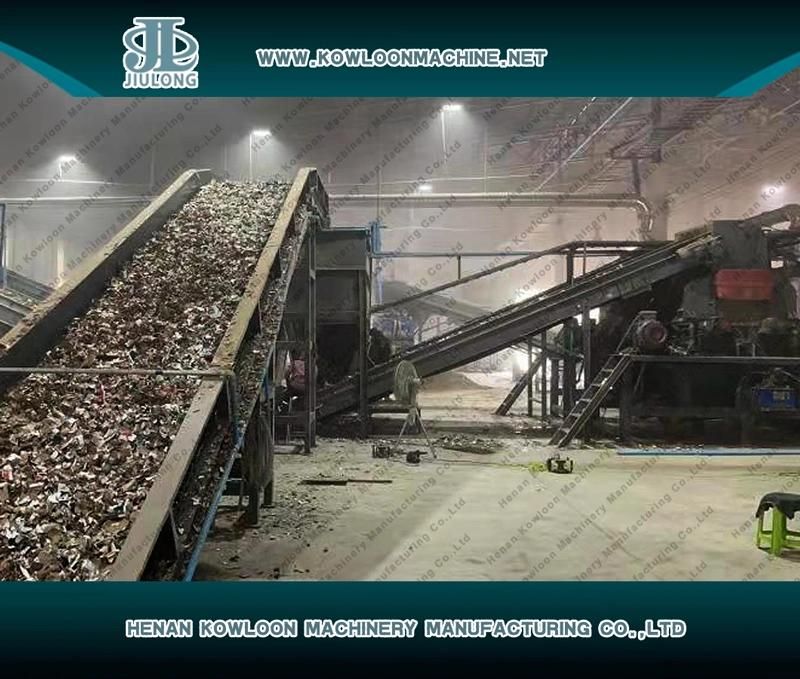 Aocc Wasted Paper Shredder Machine Cardboard Paper Fiber Production Line