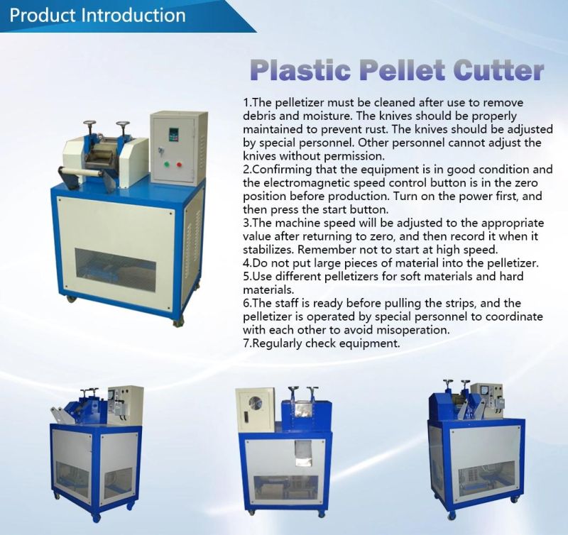 Plastic Pellet Cutter/Cutting Machine/Pelletizer Cutter for PE Pet PP