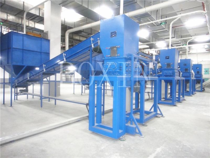 High Quality HDPE Pipe Plastic Drum Plastic Lump Single Shaft Shredder