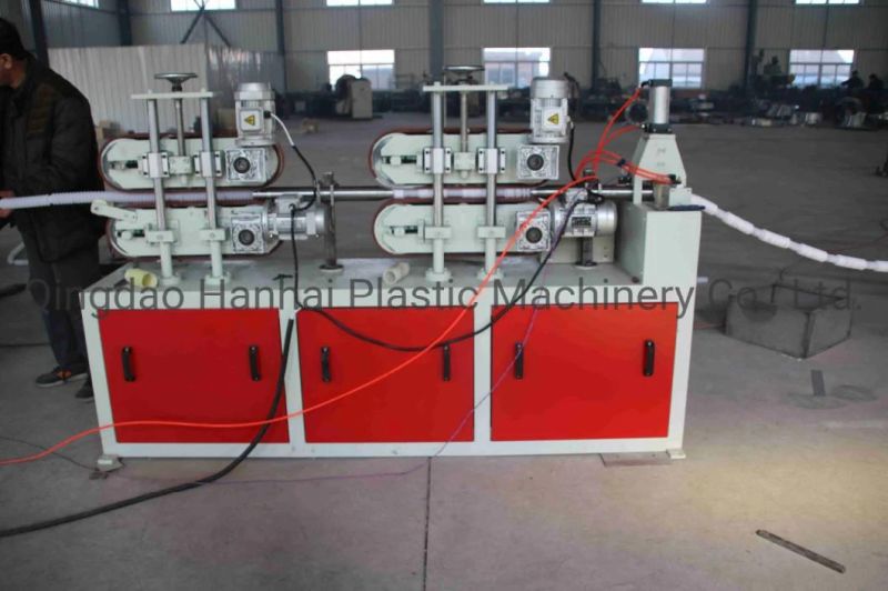 Plastic PE Carbon Spiral Corrugated Pipe/Tube/Hose Extruding Machinery