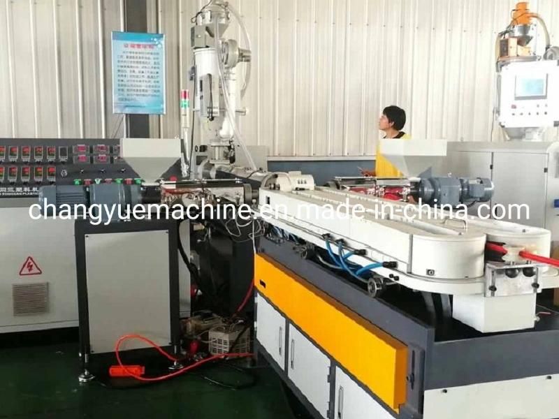 Selling Well PVC Single Wall Corrugated Pipe Production Line