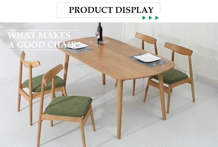 Furniture Modern Furniture Chair Home Furniture Wooden Furniture Low MOQ Comfortable Minimalist Upholstered Furniture Wooden Material Dining Room Chair