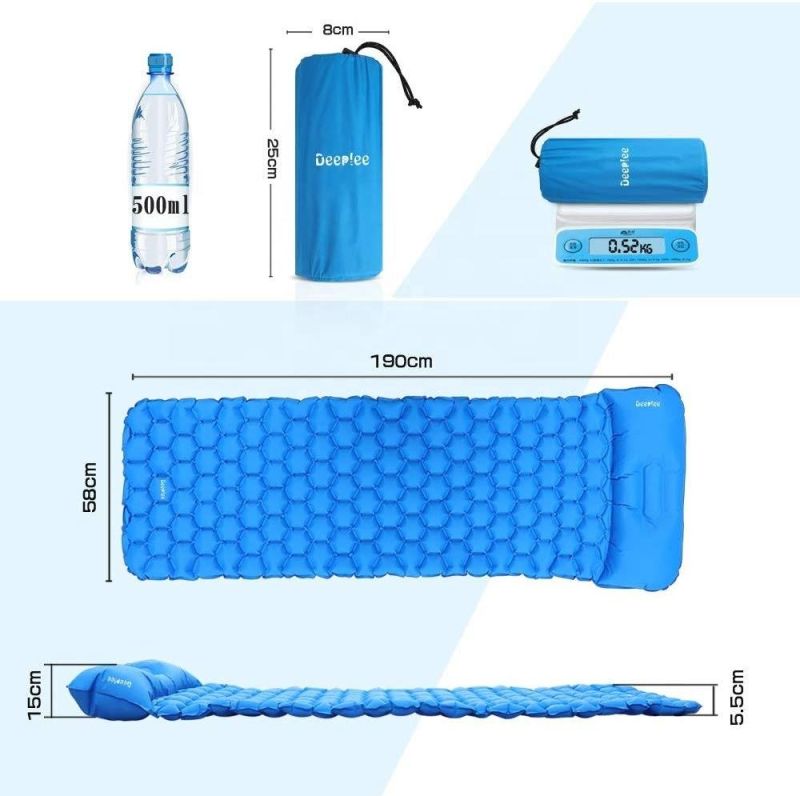 Inflatable Cushion Ultra Light Portable Outdoor Mattress Sleeping Mattress