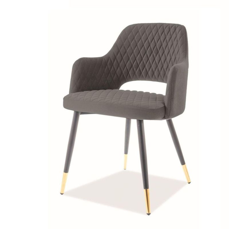 Chaise Restaurant Lounge Chaises Dining Chair Luxury Velvet