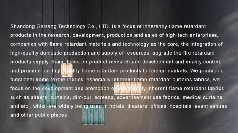 Inherently Flame Retardant 100% Polyester Sofa Furniture Upholstery Textile Fabric